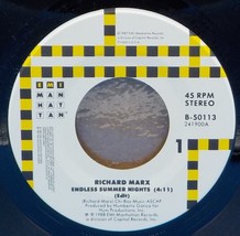 Richard Marx 45 Endless Summer Nights / Have Mercy A6 - £3.10 GBP