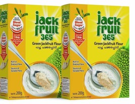Jackfruit365 Green Jackfruit Flour, 200 g (pack 2) free shipping world - £19.75 GBP