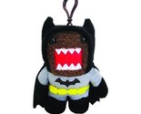 Domo Batman Plush Keychain Clip-On Black  - £13.54 GBP