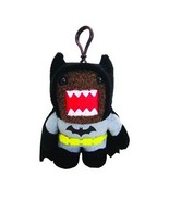 Domo Batman Plush Keychain Clip-On Black  - £13.58 GBP