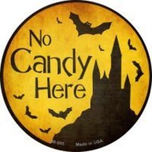 No Candy Here Novelty Circle Coaster Set of 4 - £14.92 GBP