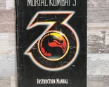 Mortal Kombat 3 PC Game Instruction Manual Only 1995 VTG Guidebook - £7.03 GBP