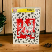 Vintage Children&#39;s Walt Disney 101 Dalmations 8 x 11 Frame Tray Puzzle Golden - £8.83 GBP