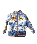 Disney Store Moana Wayfinder Maui Full Zip Hooded Puffer Jacket Sz 5/6 - $54.86 CAD