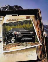 2002 Toyota 4RUNNER sales brochure catalog 02 SR5 Limited - £6.26 GBP