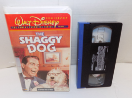 Walt Disney The Shaggy Dog VHS Clam Shell Film Classics Comedy Favorites Series - £7.07 GBP