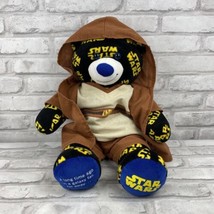 Star Wars Build A Bear Workshop OBI-WAN Kenobi Jedi Plush Teddy Bear Bab 18&quot; - £18.45 GBP