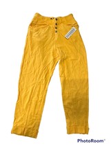 Out From Under Danica Button-Front Lounge Yellow Pant Size M - £34.90 GBP