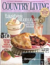 Country Living Magazine July 2008 - £1.96 GBP