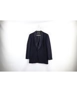 Vtg 40s Fenn Feinstein Mens 38L Bespoke Wool Satin Trim Tuxedo Suit Jack... - £233.99 GBP