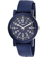 Timex Men&#39;s Camper TW2P62600 Blue Nylon Quartz Fashion Watch - £54.16 GBP