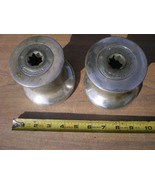 Pair of Barlow 16 Chrome Drum Winches - $147.00