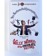 Willie Wonka &amp; The Chocolate Factory VHS Tape  WB Home Movies - $3.95