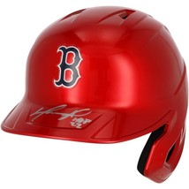 David Ortiz Autographed &quot;HOF 22&quot; Red Sox Chrome Batting Helmet Fanatics - £553.13 GBP