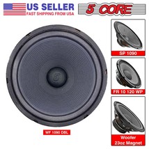 5Core 10&quot; inch Subwoofer Replacement DJ Speaker Car Sub Woofer LOT⭐⭐⭐⭐⭐R... - £17.08 GBP+