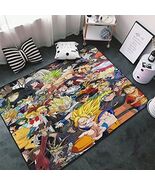 Anime Characters Area Rug 60&quot;x39&quot; in Anti-Slip Bedroom Rug Living Room C... - $35.63