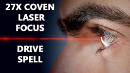 100x COVEN HAUNTED LASER FOCUS DRIVE DETERMINATION HIGH MAGICK LED BY Albina image 2