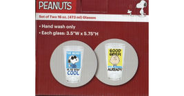 Peanuts Glasses - $12.00