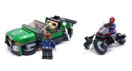 Lego ® Marvel Super Heroes 76004 Car &amp; Motor Cycle w/ Nick Fury Spiderman Only - £12.61 GBP