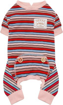 KYEESE Dogs Pajamas Stripe Stretchy Soft Dog Pjs  for Chihuahua XS - £7.52 GBP
