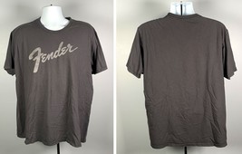 Fender Guitars Gray Mens T Shirt XL Cotton - £17.09 GBP