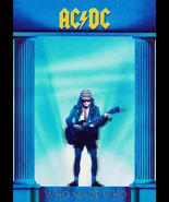 AC/DC Who Made Who FLAG CLOTH POSTER BANNER CD Angus Young HEAVY METAL - £15.72 GBP