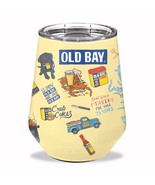 Old Bay Fan Club Memories Metal Hot/Cold Wine Tumbler NEW Fast Free Ship - £18.87 GBP