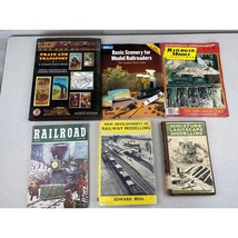 Model Train And Other Train Related Books Lot Of 6 From The 1950s to 2000 - $12.86