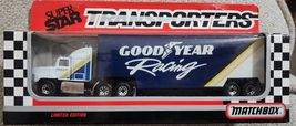 Matchbox 1992 Super Star Transporters Good Year Racing Nascar Hauler - $16.99