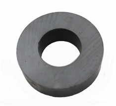 Ferrite Donut / Ring Ceramic Magnet, 1.75&quot; OD, 0.86&quot; ID, 0.5&quot; thick. - £30.66 GBP