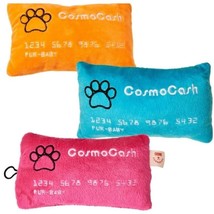 Cosmo Furbabies Credit Card Plush Dog Toy Assorted Colors - £23.76 GBP