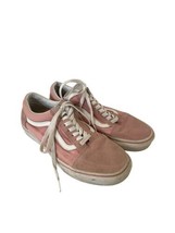VANS Womens Shoes OLD SKOOL Off The Wall Casual Sneakers 500714 Pink Canvas Sz 9 - £13.48 GBP