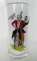 Vintage Anchor Hocking &#39;Gay Nineties&#39; Bicycle for Two Drinking Glass - £9.48 GBP