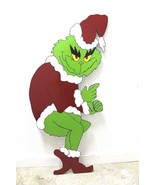 Sale Pattern Woodworking 6 ' Grinch Stealing lights Christmas Yard Decor Ladies  - $17.49