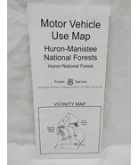 1983 Huron National Forest Motor Vehicle Use Map - $40.47 CAD