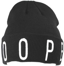 Dope Couture Berretto Cuffia Ricamato Nero Nuovo - $335.34 MXN