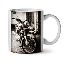 Old Retro NEW White Tea Coffee Mug 11 oz | Wellcoda - £15.83 GBP