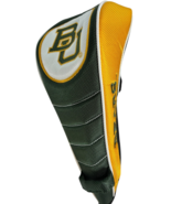 Baylor Bears Team Effort Slip On Nylon Golf Driver Head Cover Green/Yell... - $32.06 CAD