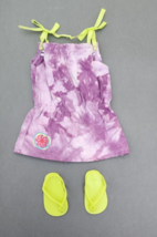 American Girl Lea&#39;s Beach Dress Outfit for 18&quot; Doll Lea Clark Retired - £15.97 GBP