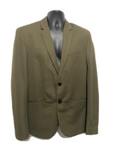 Zara Men’s Brown Suit Blazer Jacket Size L 42 VTD - £26.23 GBP