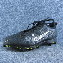Nike Softball Cleats Women Cleats Shoes Black Synthetic Lace Up Size 9 Medium - £19.75 GBP