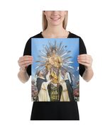 Our Lady of the Rosary Canvas,New #FGftshp-49 - $1,059.48 MXN