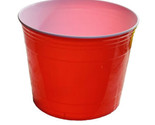 Greenbrier’s Plastic Ice Cup Bucket 9.5 Inch - Red - $14.73