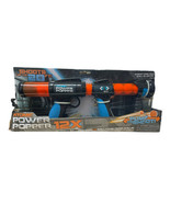 Atomic Power Popper  Black/blue •12x Soft Foam Ammo Balls - £14.18 GBP