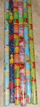  Sesame Street Elmo Cookie Monster Shower Gift Wrapping Paper 12.5 Sq Ft... - £4.32 GBP+