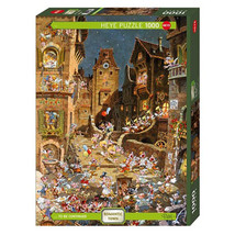 Heye Romantic Town By Night Jigsaw Puzzle 1000pcs - $55.79