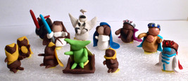 #2817 Star Wars Miniature Nativity - Handmade Polymer Clay - 12 pieces - £52.27 GBP