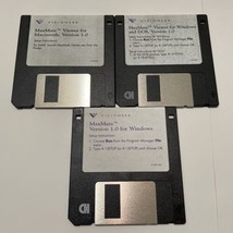 Vintage Computer Software Max Mate viewer Windows DOS &amp; Macintosh - $10.54 CAD