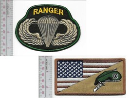 Ranger Army Green Beret Special Forces Group Airborne &amp; SF Parachutist W... - £14.28 GBP