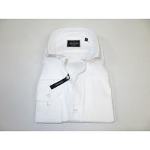 Men's Shirt Charles TYRWHITT 100% Cotton Cut-away Collar CHT-22 White Twill image 3